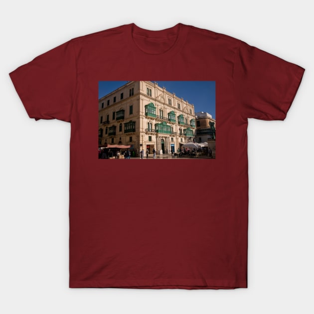 Republic Street, Valletta T-Shirt by Violaman